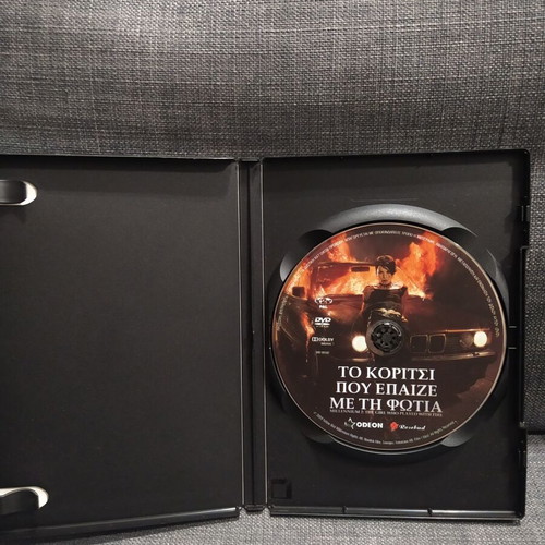 The Girl Who Played With Fire DVD used, thriller adventure with subtitles