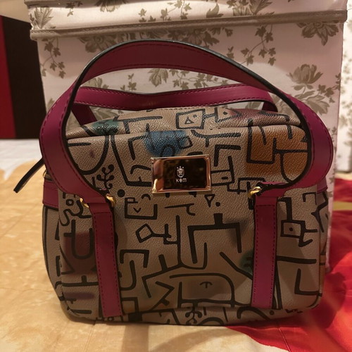 Kem crossbody bag new, multicolor, convertible to handbag