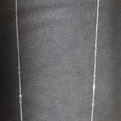 Αλυσίδα λαιμού 60cm ασημένια 925° ιταλική καινούργια