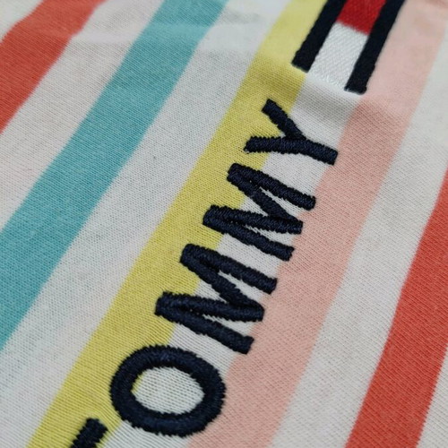 Tommy Hilfiger T-shirt like new, size M 38, pink multicolor