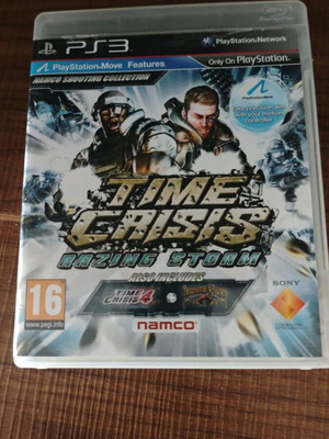 Time Crisis Razing Storm Namco shooting collection used for PlayStation 3