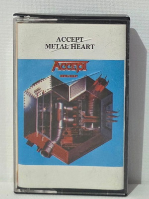 Accept Metal Heart audio cassette like new, rock