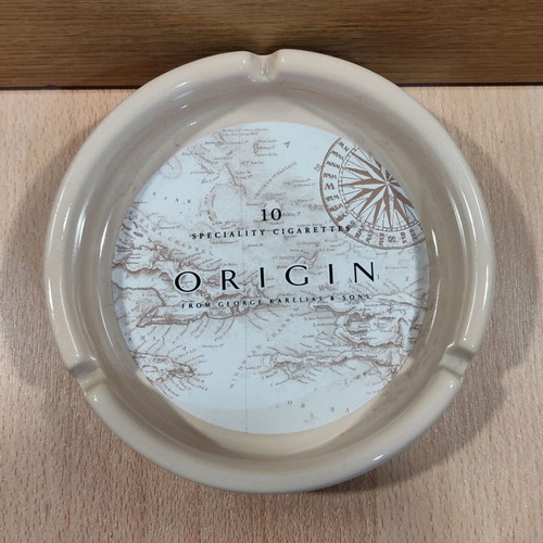Origin Karelias Ceramic Ashtray promotional, like new
