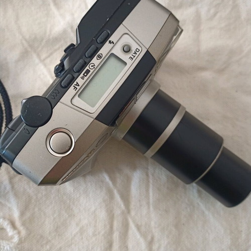Pentax Espio 140 used camera with faint LCD indicators