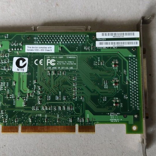 SCSI LSI Logic Ultra2 SCSI PCI Card SYMBIOS SYM8952U used
