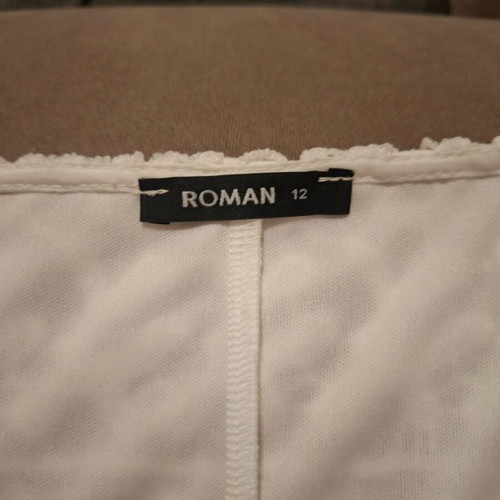 Roman white dress size M new with tags