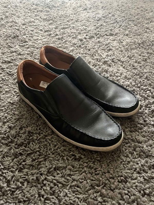 Migato dark blue loafers size 44 like new