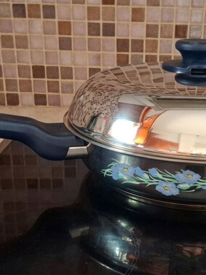 Fissler Blue Dream frying pan 28 cm with lid