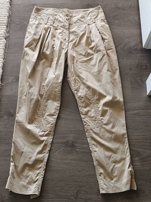 Rococo beige summer chino pants in riding style, like new