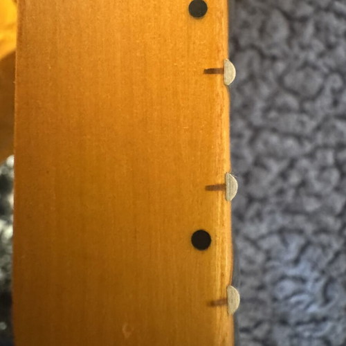 Stratocaster guitar neck new Canadian maple yellow Vnexk