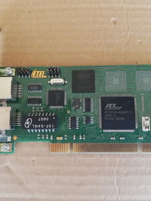 PCI Dual Port ETEL DSTEB311-111B-000B SA Capture Card like new