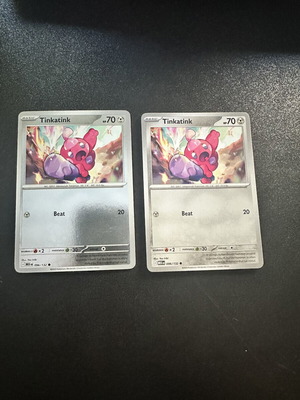 Tinkatink 096/132 Mega Evolution Pokemon card