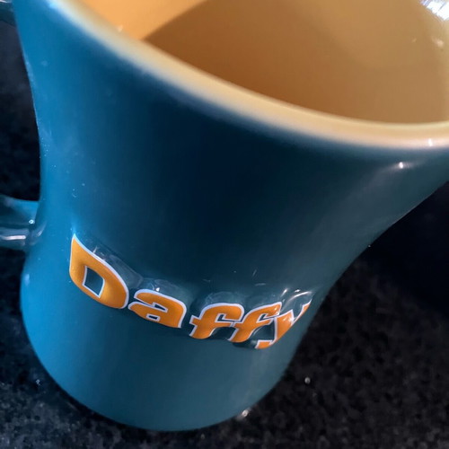 Daffy Duck Looney Tunes collectible mug like new, ceramic