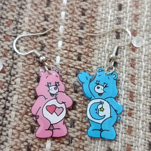 Care Bears handmade earrings