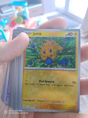 Pokemon Joltik (PAR 064) Paradox Rift Holo like new