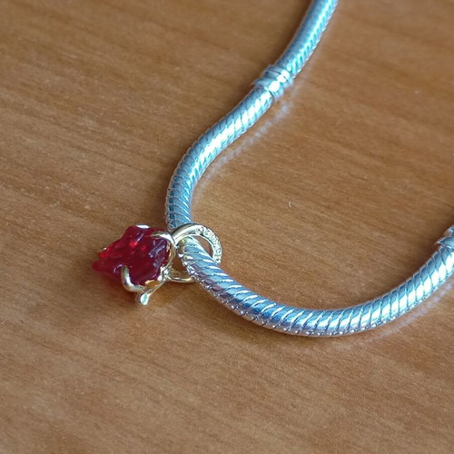 Pandora rose charm