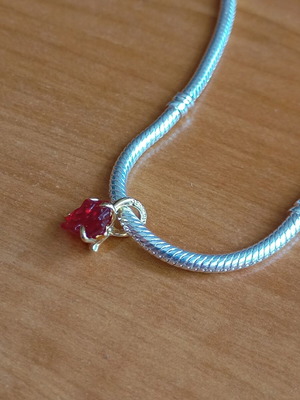 Pandora rose charm