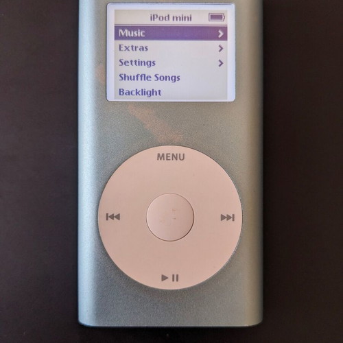 Apple iPod mini 4GB used, blue
