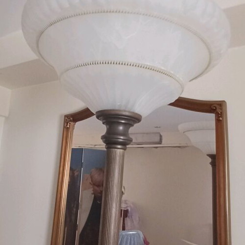 Vintage floor lamp like new, 1.80m height