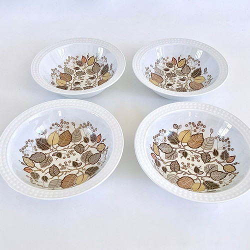Pontesa Ironstone ‘The Castillian Collection’ set of 4 bowls used