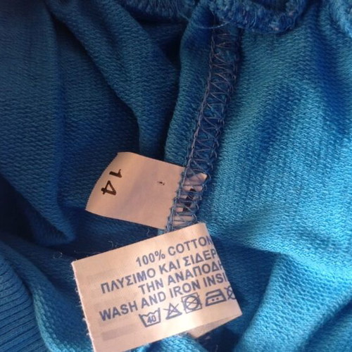 Joyce tracksuits used without pilling, pack of 5, size 14, multicolor