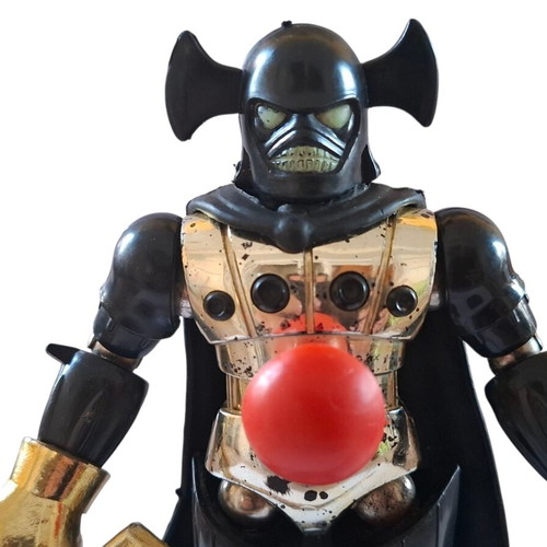 Vintage El Greco Micronauts Emperor figure used, 80s
