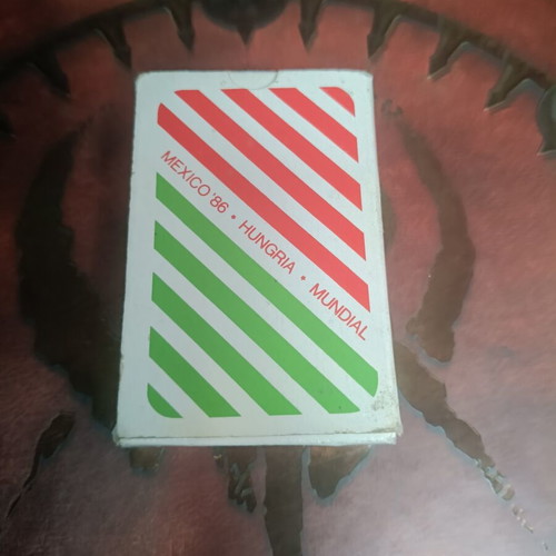 Hungary Playing Cards Mundial Mexico 86 like new, official replica