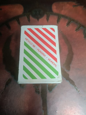 Hungary Playing Cards Mundial Mexico 86 like new, official replica