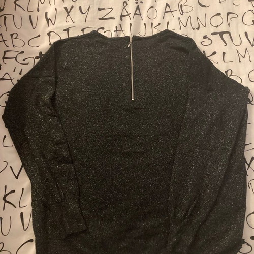 Women's blouse used, size XL/XXL, black