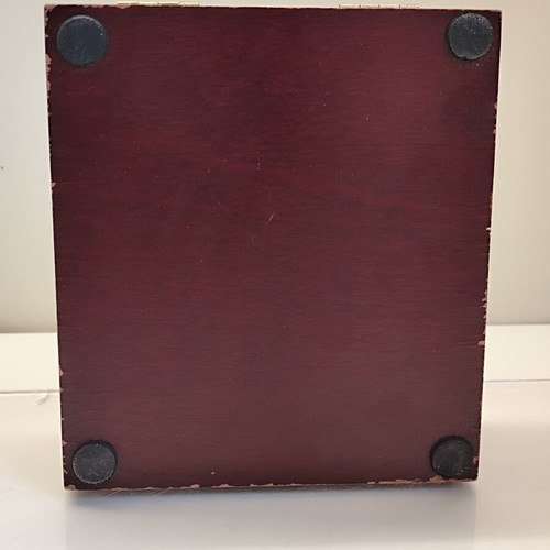 George Karelias and Sons Vintage Wooden Cigarette Case used