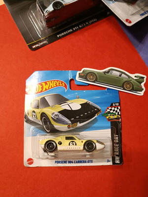 Hot Wheels Porsche 904 Carrera GTS like new, unopened card
