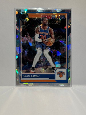 Κάρτα Panini Premium Stock Julius Randle #42 Silver Cracked Ice καινούργια 2023-24