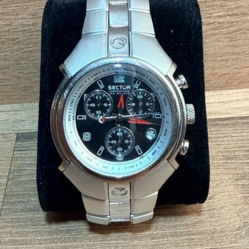 Sector 195 Chronograph men's watch 2008, silver