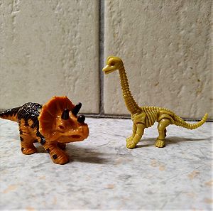 2 μινιατούρες δεινόσαυροι