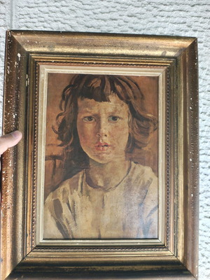 Painting print used