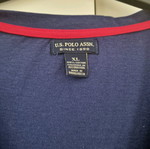 US POLO ASSN. women's short-sleeve T-shirt XL new, blue