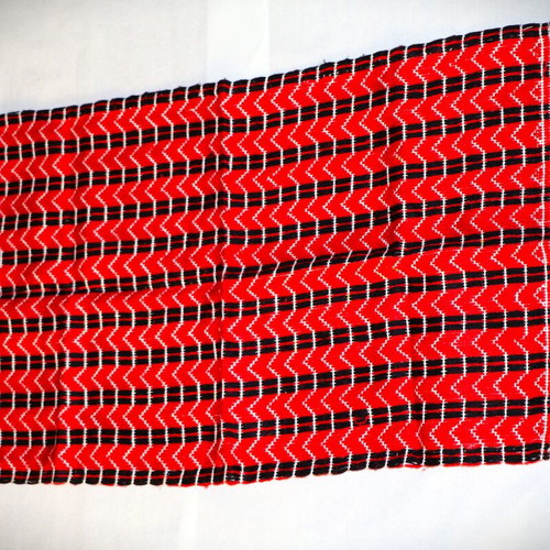 Handwoven Wool Textile Primitive Original 68x36cm SAR146 New