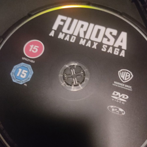 Furiosa Mad Max Saga DVD like new, English subtitles