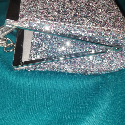 Monsoon Accessorize silver glitter shoulder bag like new, kids