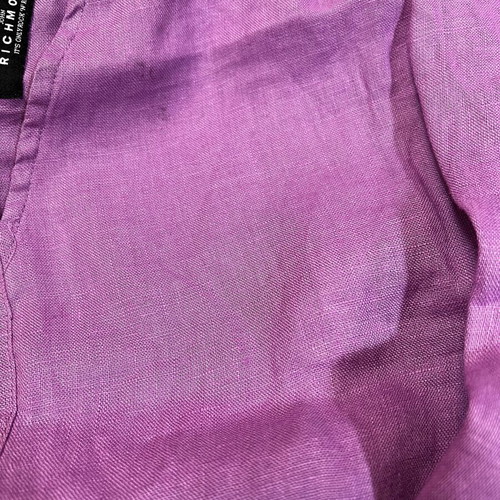 Richmond linen shorts like new, purple, size S