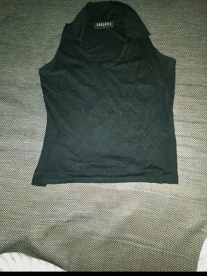 Garantie sleeveless top used, black, size S