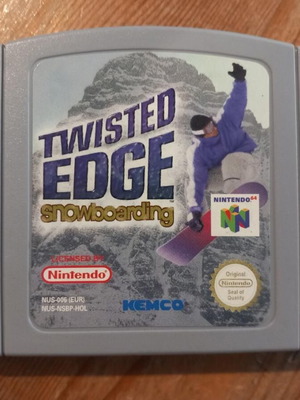 Twisted Edge Snowboarding Nintendo 64 PAL cartridge