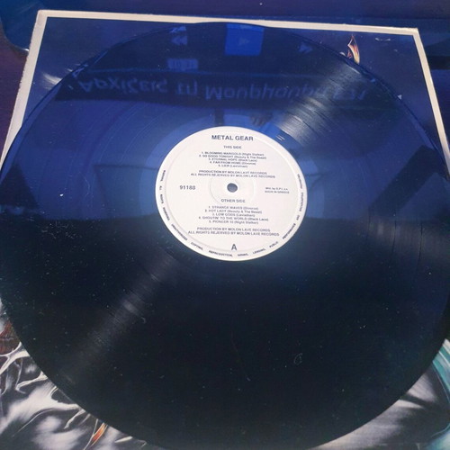 Metal Gear LP vinyl Molon Lave Records 1990 like new