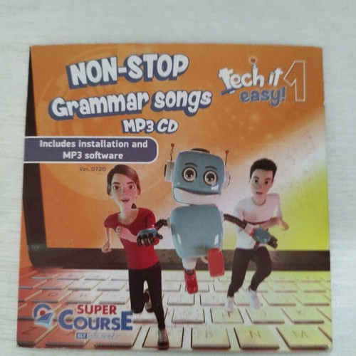 Tech it easy 1 English learning CD like new