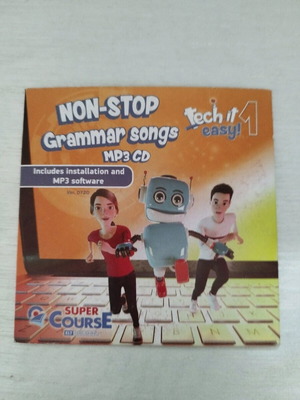 Tech it easy 1 English learning CD like new