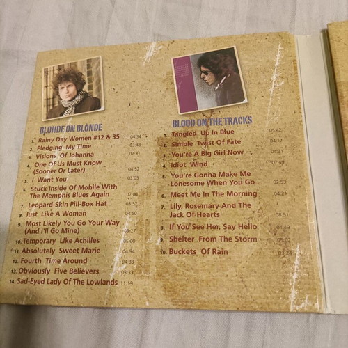 Bob Dylan The Rolling Stone 5 CD collection used, folk
