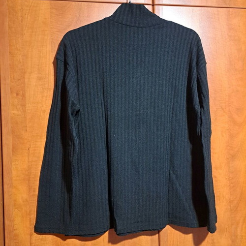 Paranoia black turtleneck sweater with shoulder buttons like new, One Size