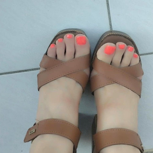 Harris camel leather sandals size 40 used, platform heel