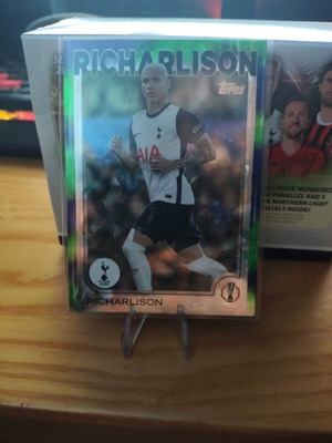 Topps UEL Flagship 24-25 Richarlison Northern Lights Tottenham Hotspur καινούργιο