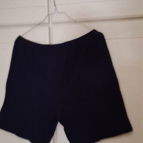Cotton shorts XL like new, black and blue